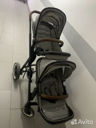 Коляска для погодок двойни