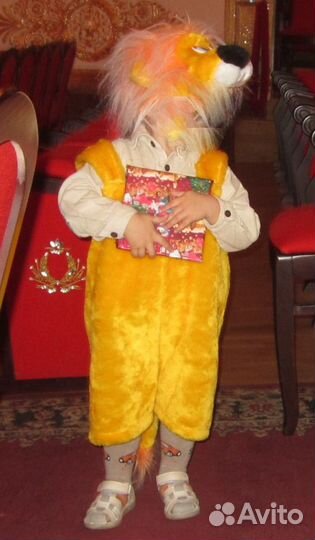 Новогодний костюм львенка
