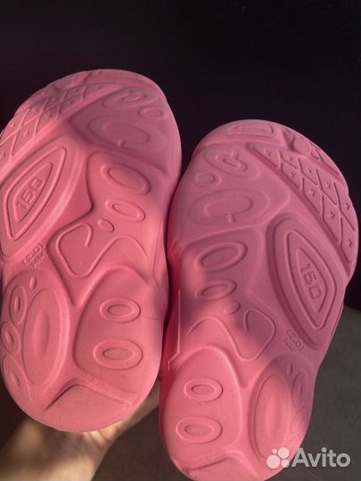 Сапожки резиновые для девочки