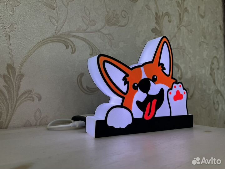 Ночник Корги