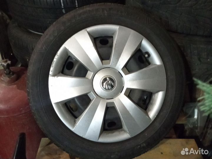 Комплект колес r15 skoda