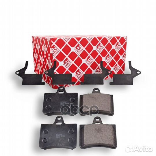 Колодки тормозные дисковые к-т зад 16420 16