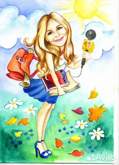 Закажи художника шаржиста на праздник, короратив