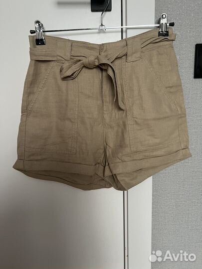 Шорты H&M 42р. В идеале, лен/вискоза