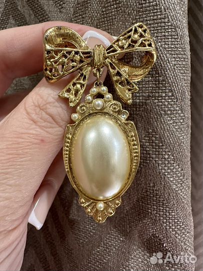 Винтажная брошь США