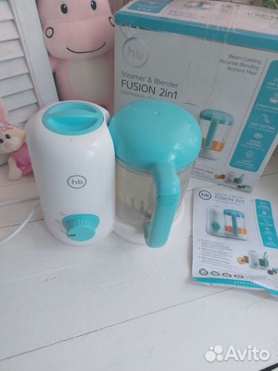 Пароварка блендер happy baby