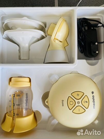 Молокоотсос электрический medela swing flex