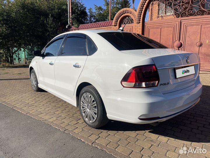 Volkswagen Polo 1.6 AT, 2017, 165 000 км