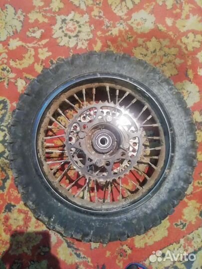 Заднее колесо на питбайк LX 801