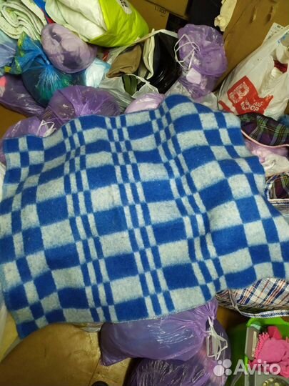 Одеяло шерстяное детское