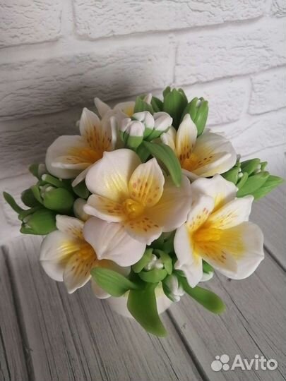 Букет из мыла ручной работы