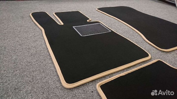 Автоковрики для BMW 7 серии g12, чёрные