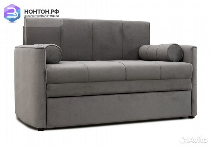 Диван выкатной Мелани серый