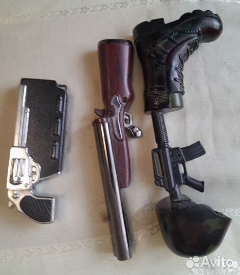 Коллекция зажигалок тематическая Оружейные Модели