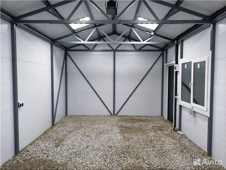 Гараж быстровозводимый на 1-2 машины