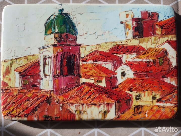 На керамике, крыши Дубровника, Хорватия