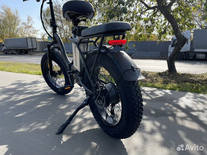 Электровелосипед фэтбайк складной 48 v 16 ah