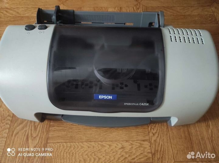 Принтер струйный цветной epson stylus C42SX и ч/б