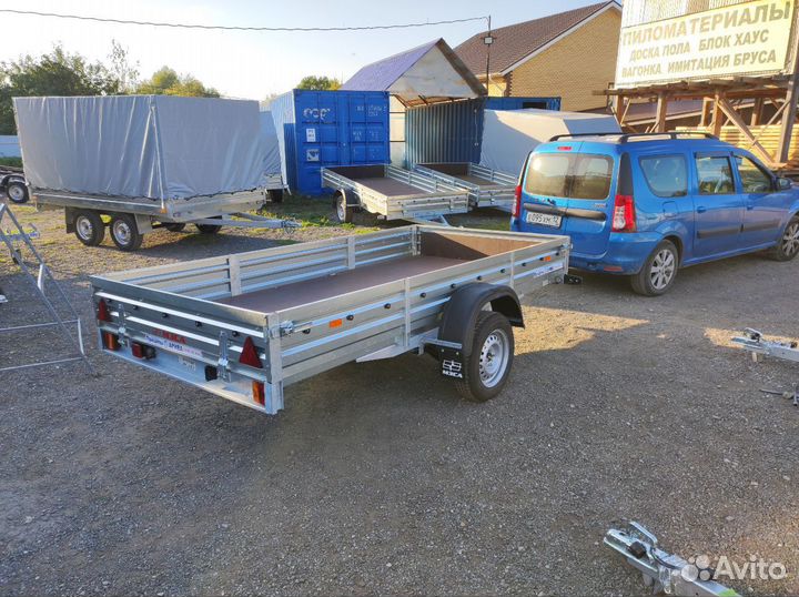 Прицеп 12.022 с тентом 150 см для снегохода