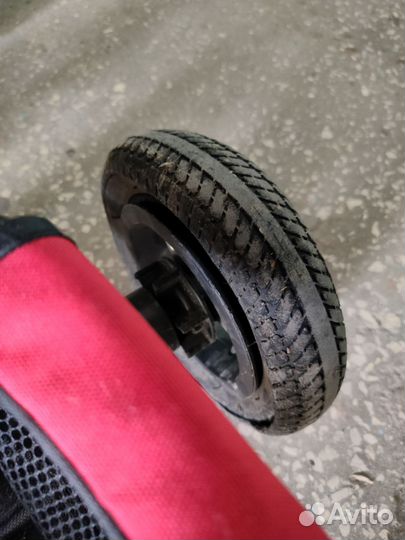 Велосипед коляска с ручкой