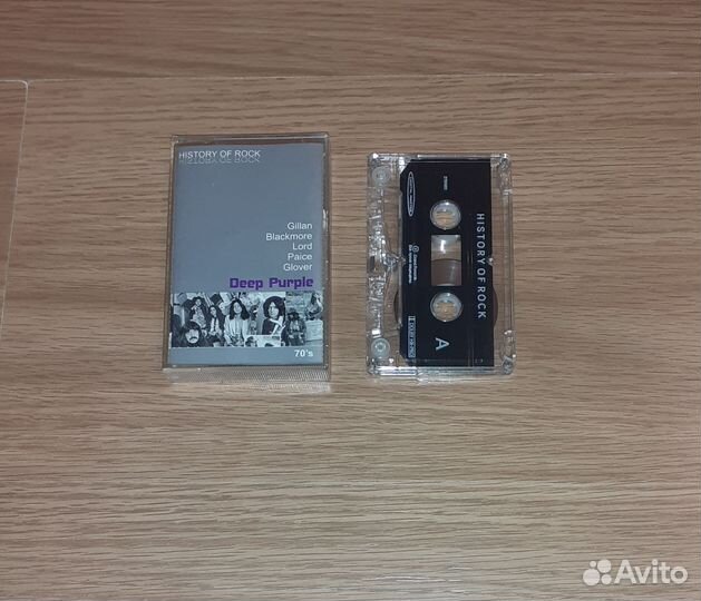 Аудиокассеты: зарубежный рок, поп (9шт)