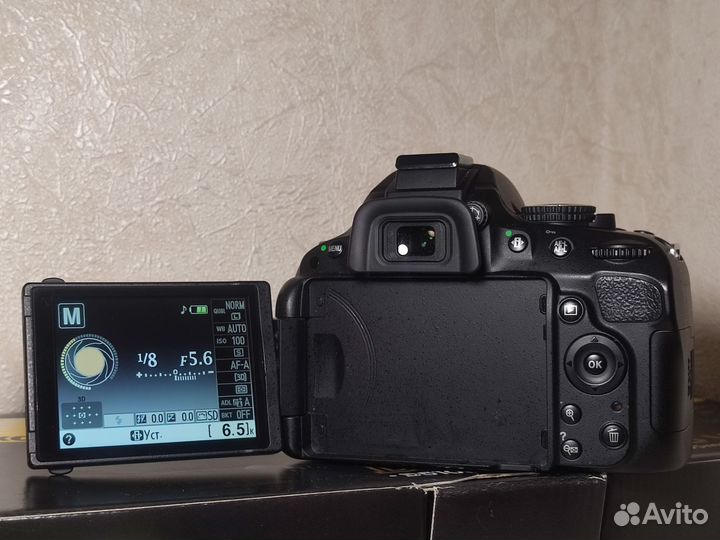 Nikon D5100 18-55 VR Kit (пробег 6тыс кадров)