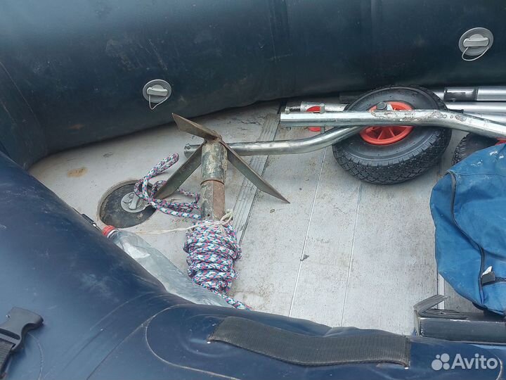 Лодка пвх с мотором и прицепом