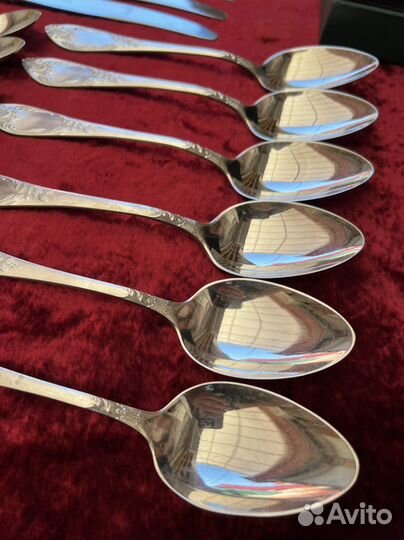 Набор столовых приборов мельхиор СССР
