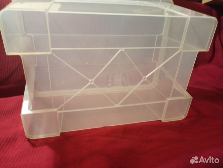 Контейнер большой IKEA 56х39х28/45л