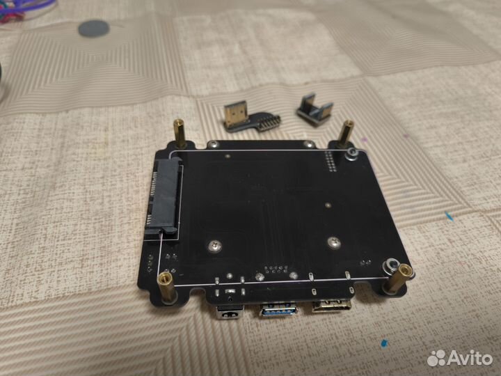 Плата расширения Raspberry pi, SATA hdd, ssd +бп