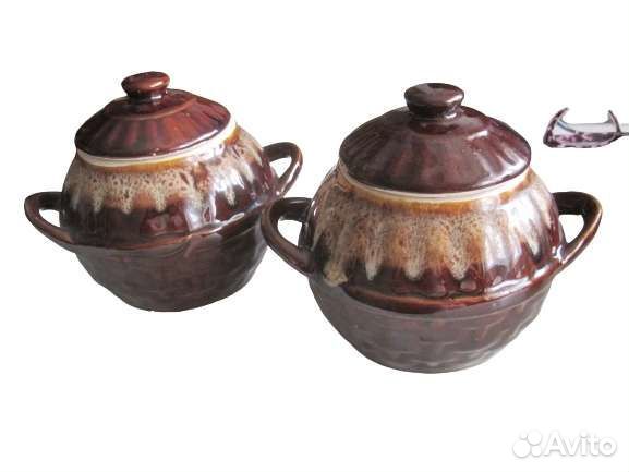 Керамические горшки для запекания новые