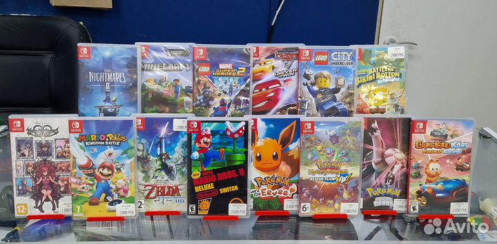 Картриджи для Nintendo Switch