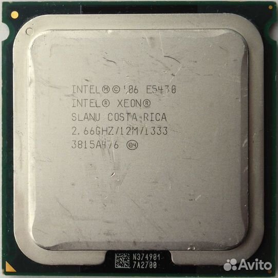 Процессоры intel xeon