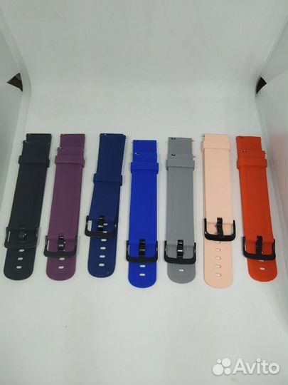 XIaomi Amazfit Bip ремешок черный 12 цветов