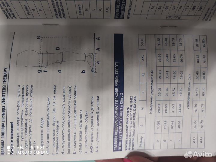 Компрессионные колготки новые