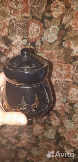 Чайный черный сервиз СССР