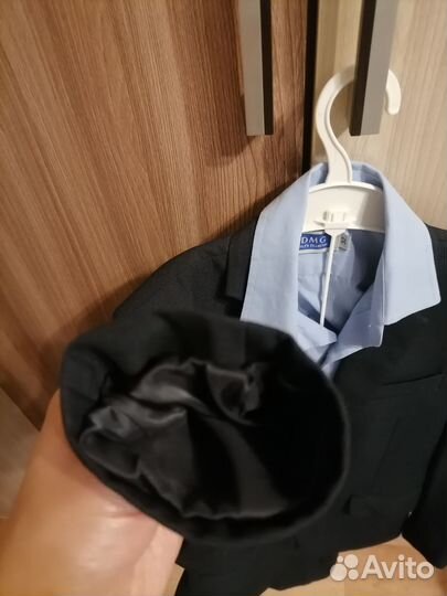 Школьный костюм для мальчика 134 синий