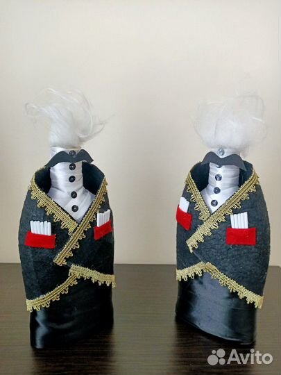 Бутылки декорированные под заказ