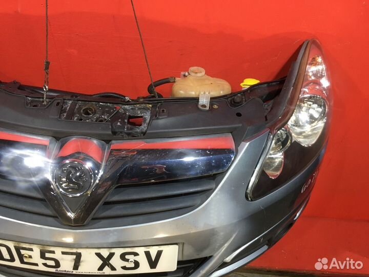Ноускат Opel Corsa D. Передняя часть
