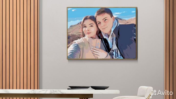 Картина по номерам по фото 80*100 за 1 день