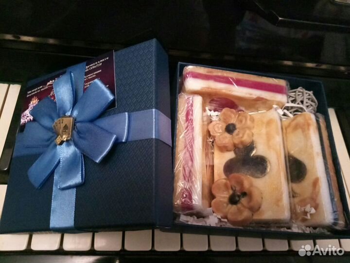 Мыло набор сувенир хоккей, футбол, фигурное катани