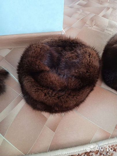 Шапка норковая