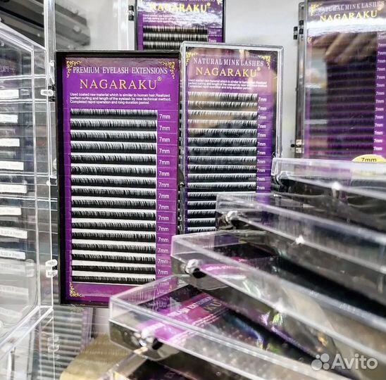 Ресницы для наращивания нагараку / nagaraku пучки
