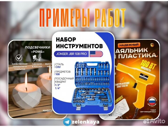 Инфографика маркетплейсов Дизайн карточек визиток