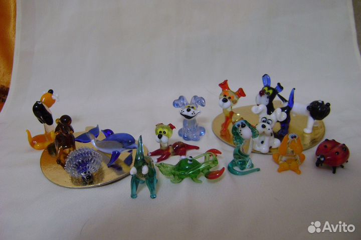 Скульптуры из стекла