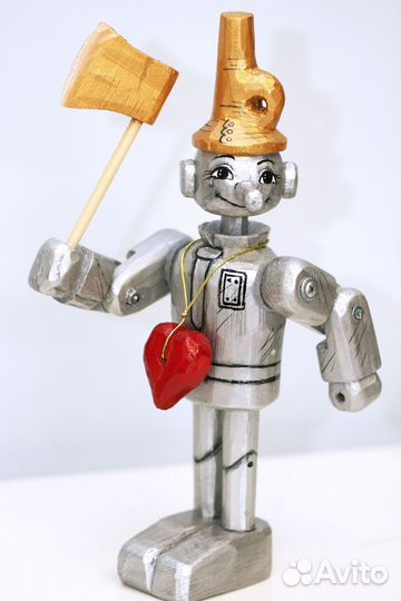 Железный дровосек деревянная игрушка