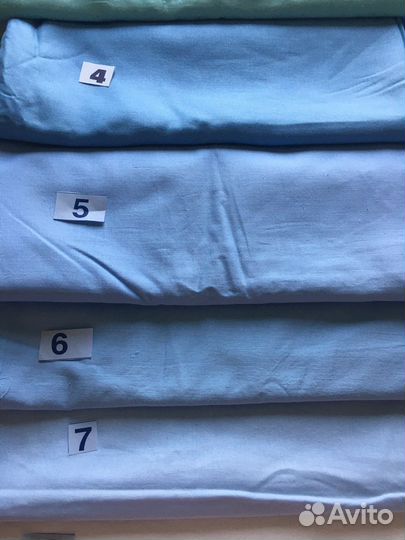 Ткань Отрез Хлопок 100.Ситец и другие