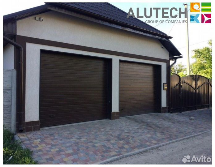 Ворота гаражные alutech