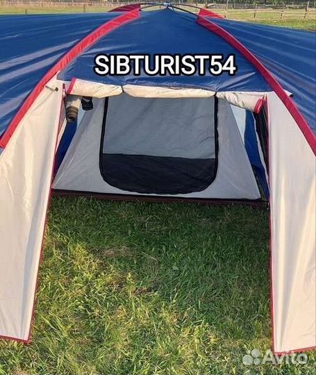 Палатка 6-ти местная 3-х комнатная #LY-1699-3