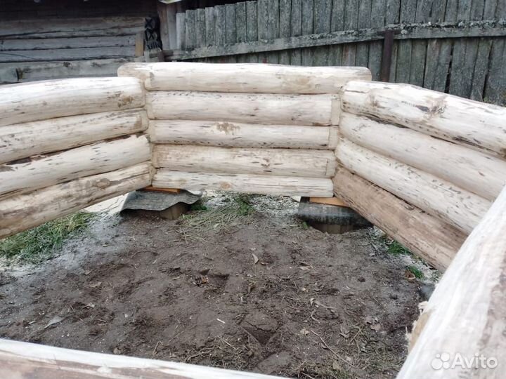 Беседка из сруба